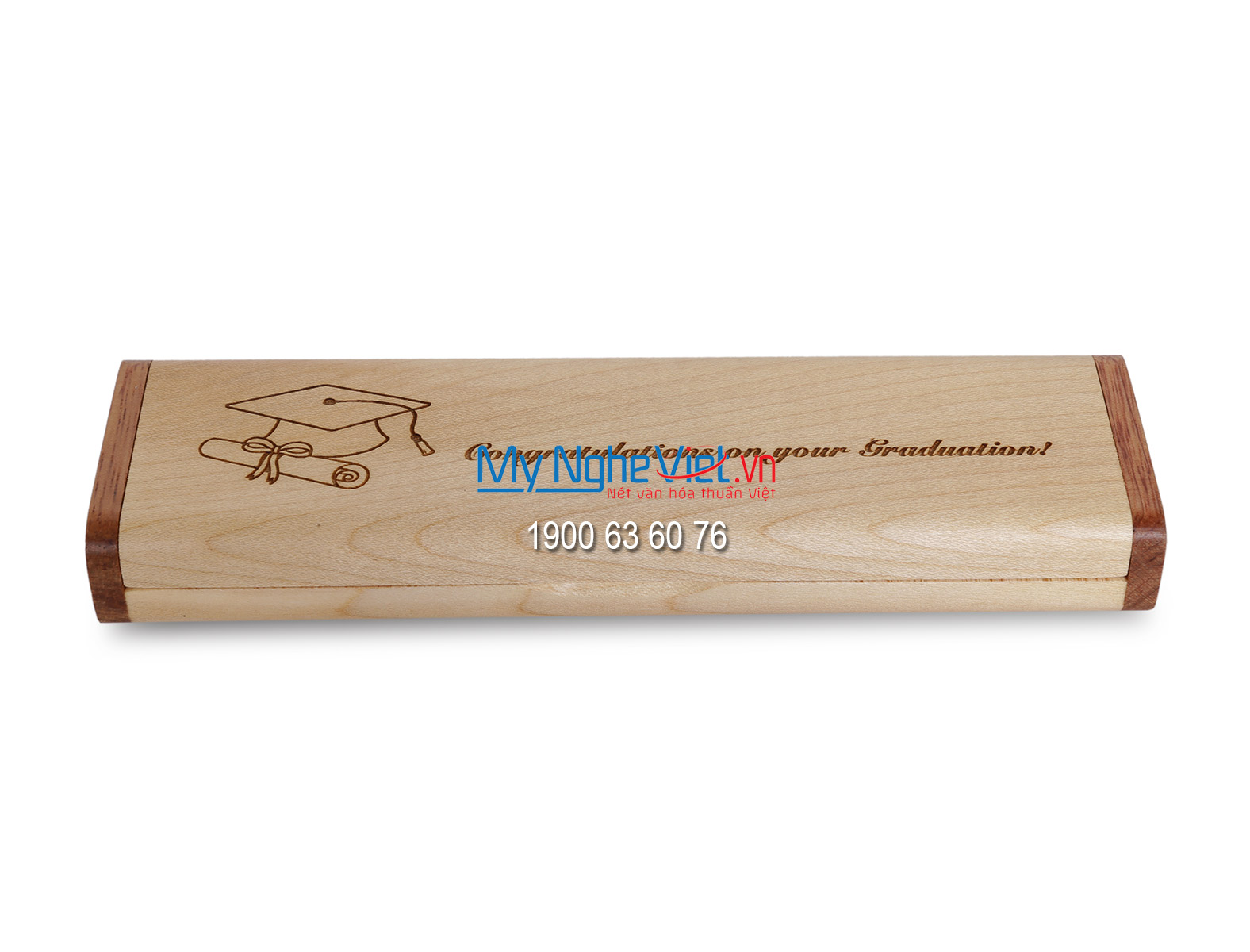 Hộp bút gỗ QTN23