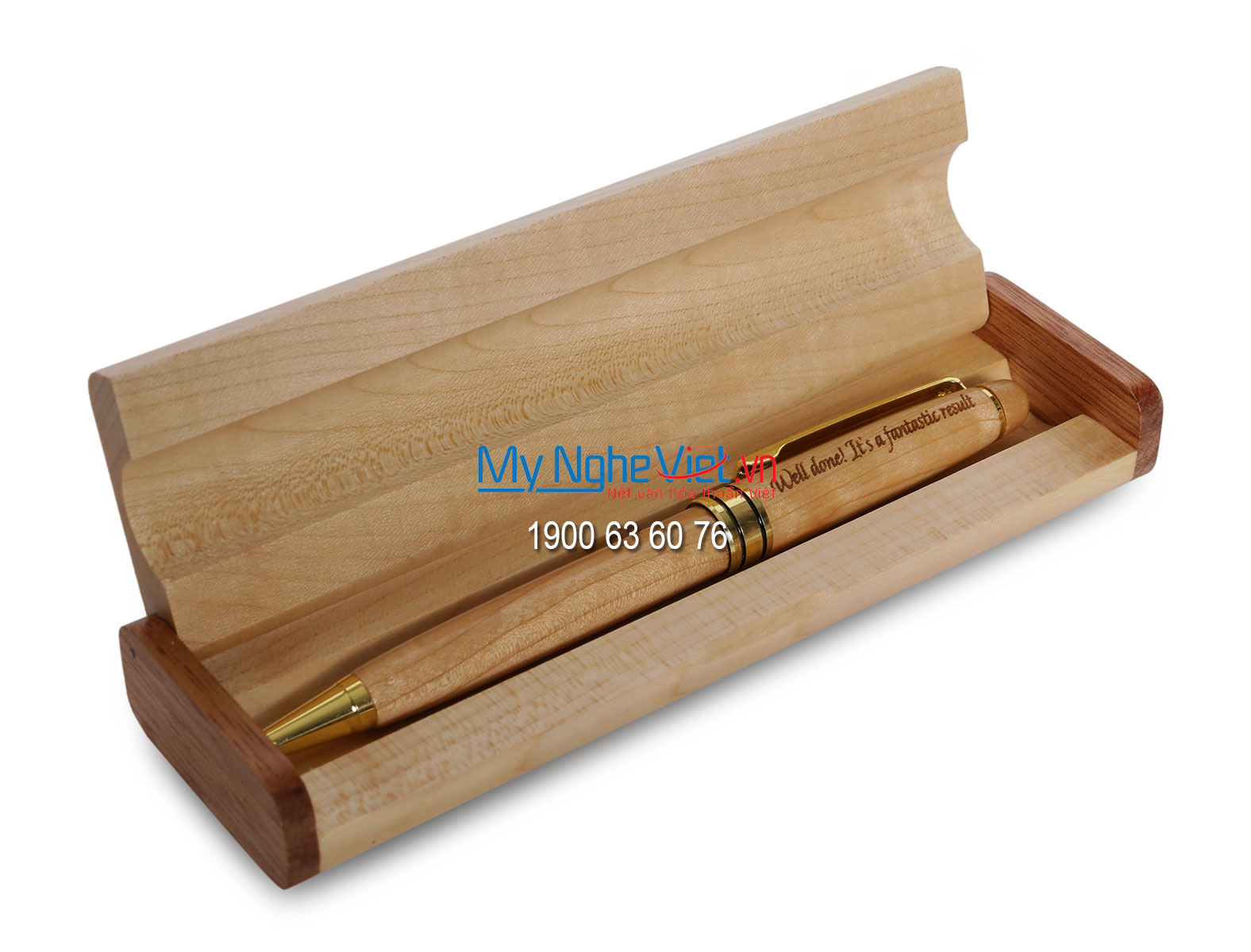 Hộp bút gỗ QTN23